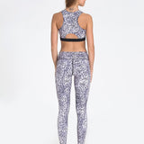 Vie Active Rockell Elite White Leopard Spor Tayt