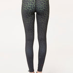 Vie Active Rockell Olive Leopard Ombre Spor Tayt