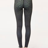 Vie Active Rockell Olive Leopard Ombre Spor Tayt
