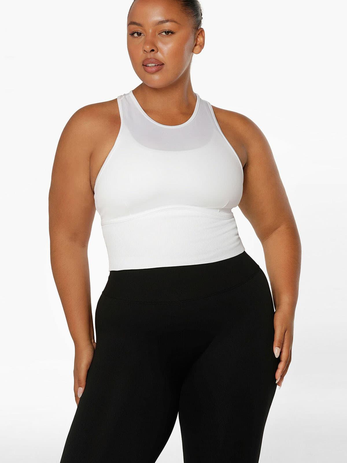 Lorna Jane Seamless Contour Cropped Tank Spor Atlet