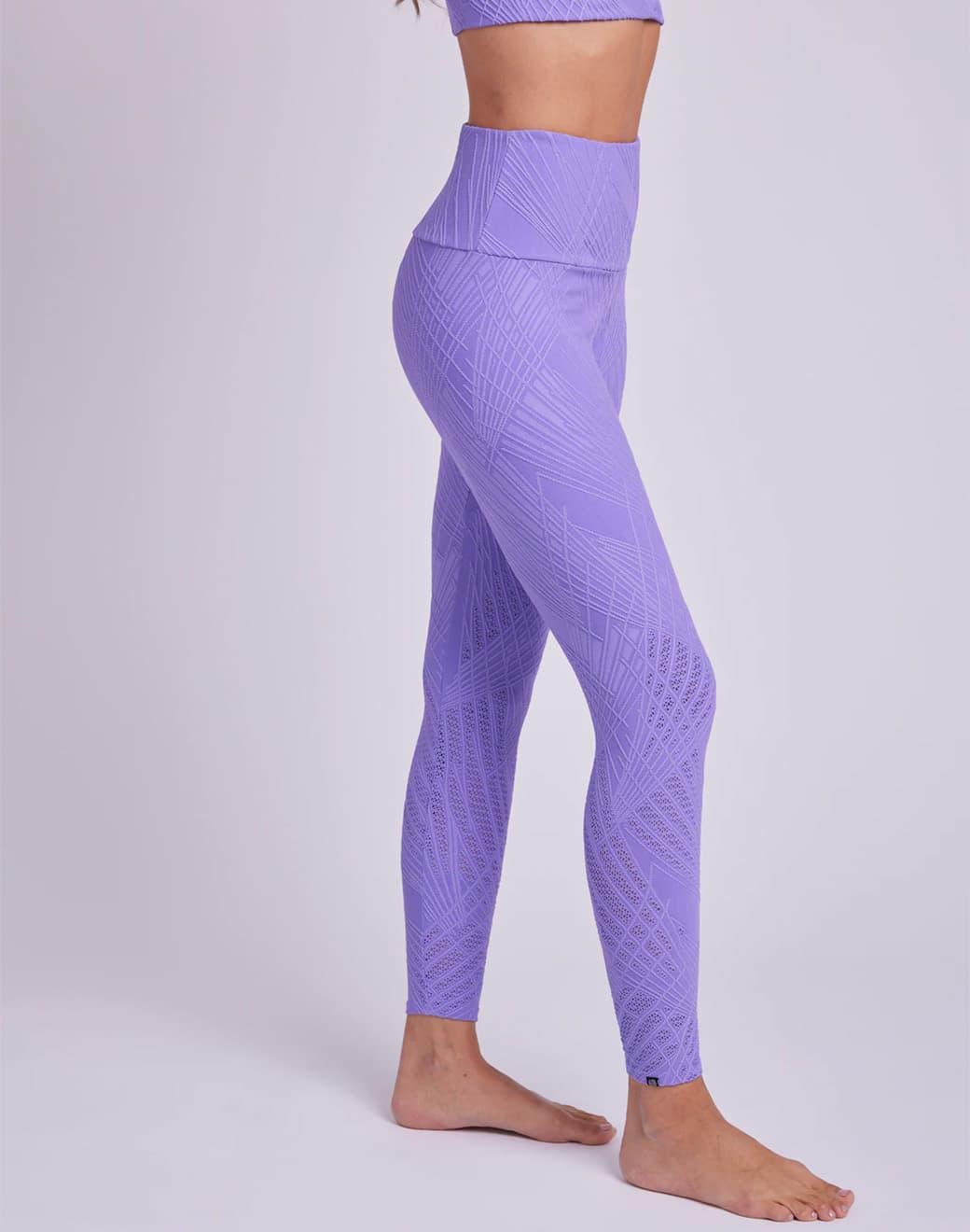 Onzie Selenite Legging Violet Spor Tayt