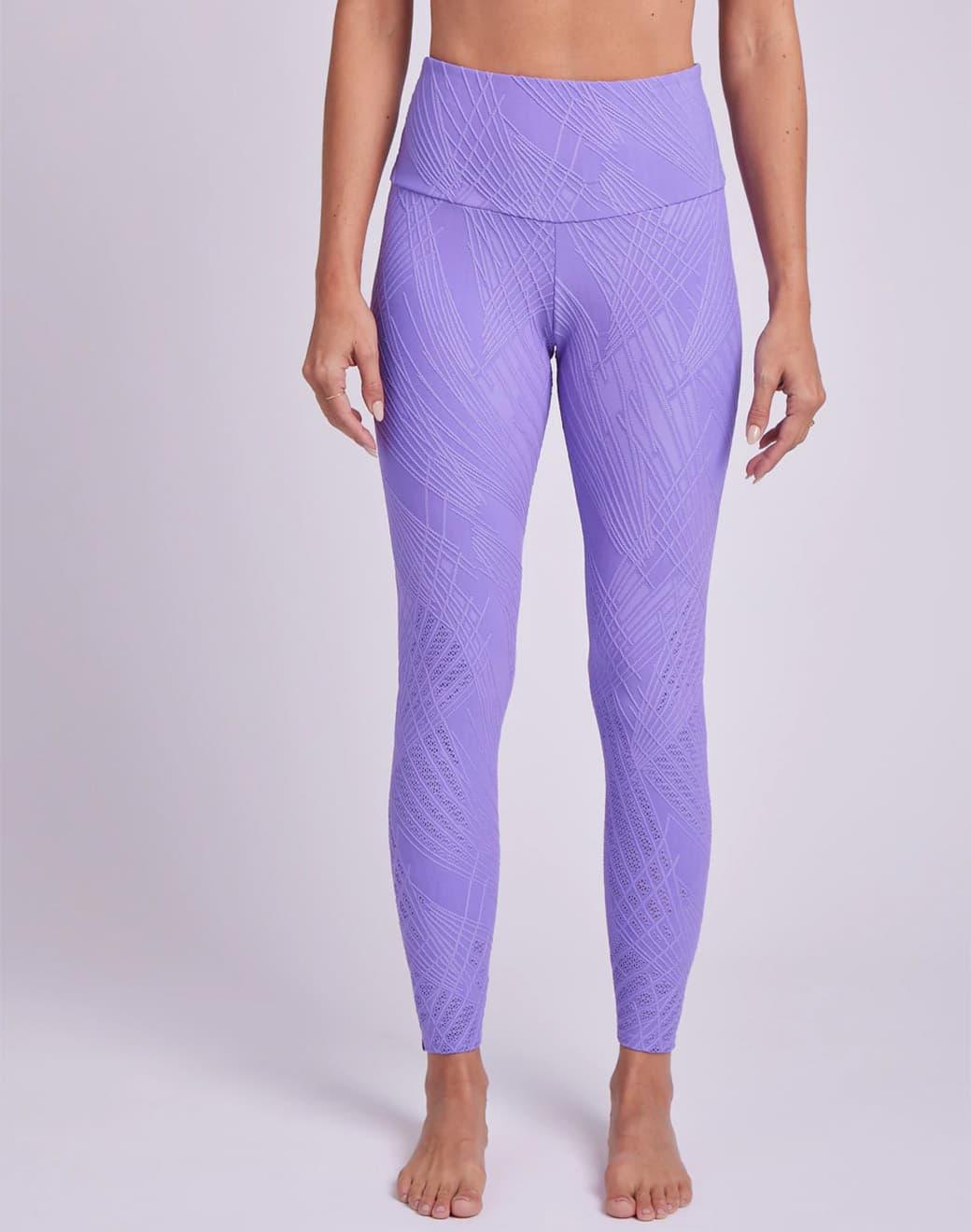 Onzie Selenite Legging Violet Spor Tayt