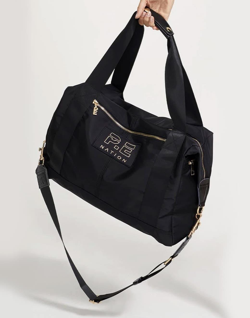 P.E Nation Set Shot Gym Bag Black Spor Çantası