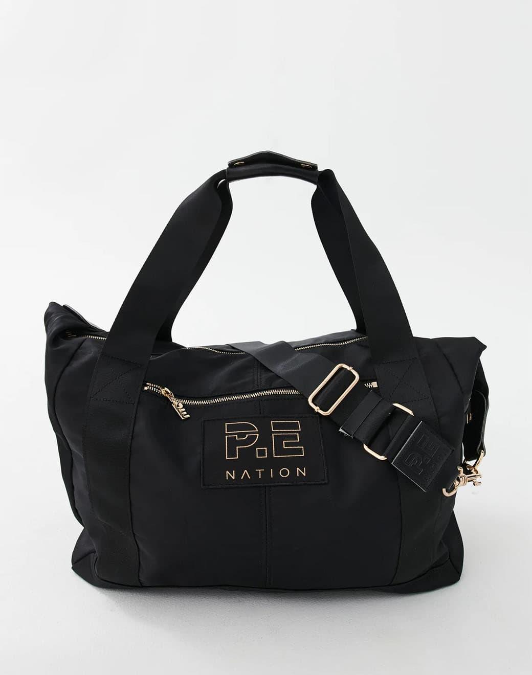 P.E Nation Set Shot Gym Bag Black Spor Çantası