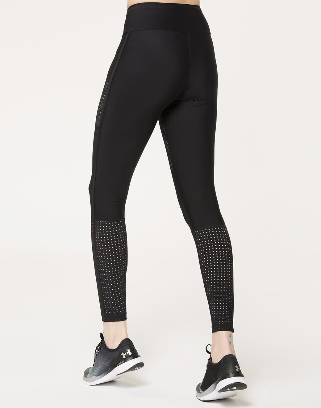 Running Bare Set the Standard F/L Siyah Spor Tayt