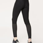 Running Bare Set the Standard F/L Siyah Spor Tayt