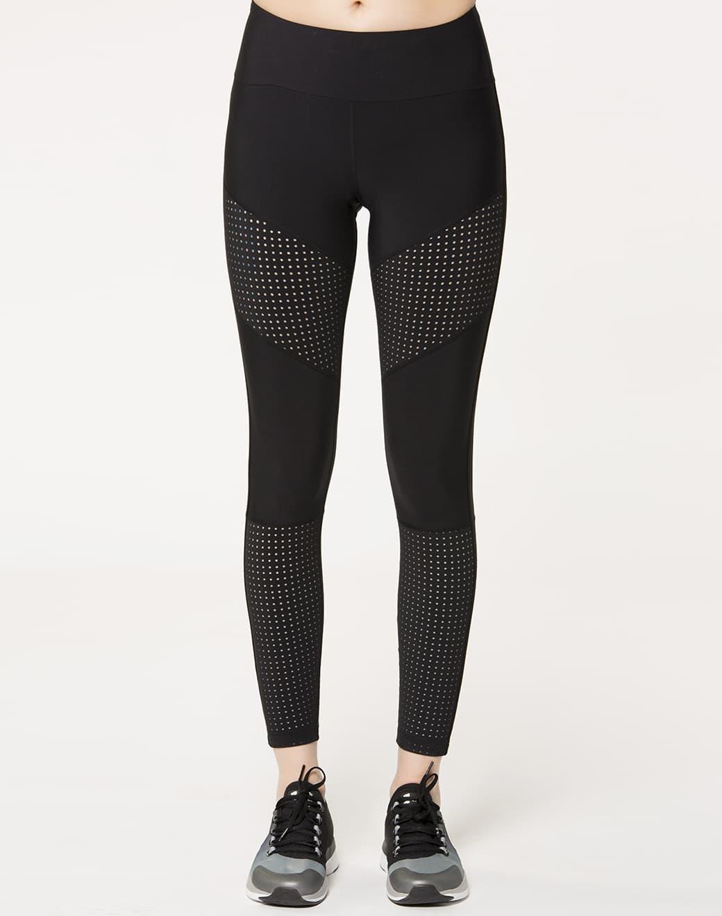 Running Bare Set the Standard F/L Siyah Spor Tayt