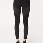 Running Bare Set the Standard F/L Siyah Spor Tayt