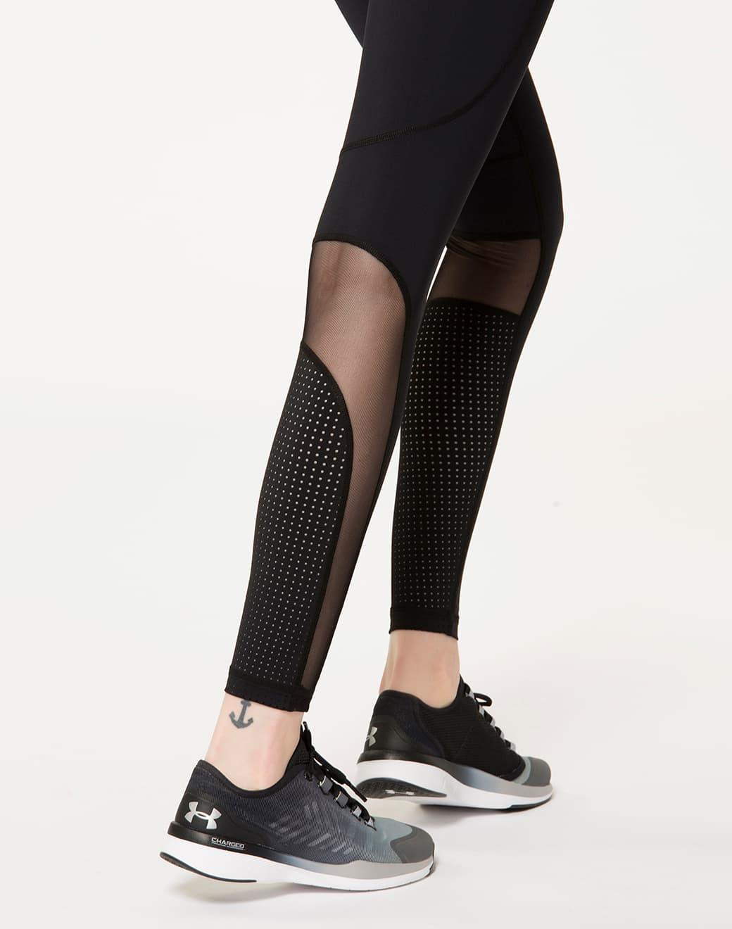 Alala Siren Black Pindot Transparan Spor Tayt