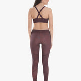 Varley Sofia Compression Claret Croc Spor Tayt