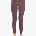 Varley Sofia Compression Claret Croc Spor Tayt