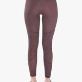 Varley Sofia Compression Claret Croc Spor Tayt