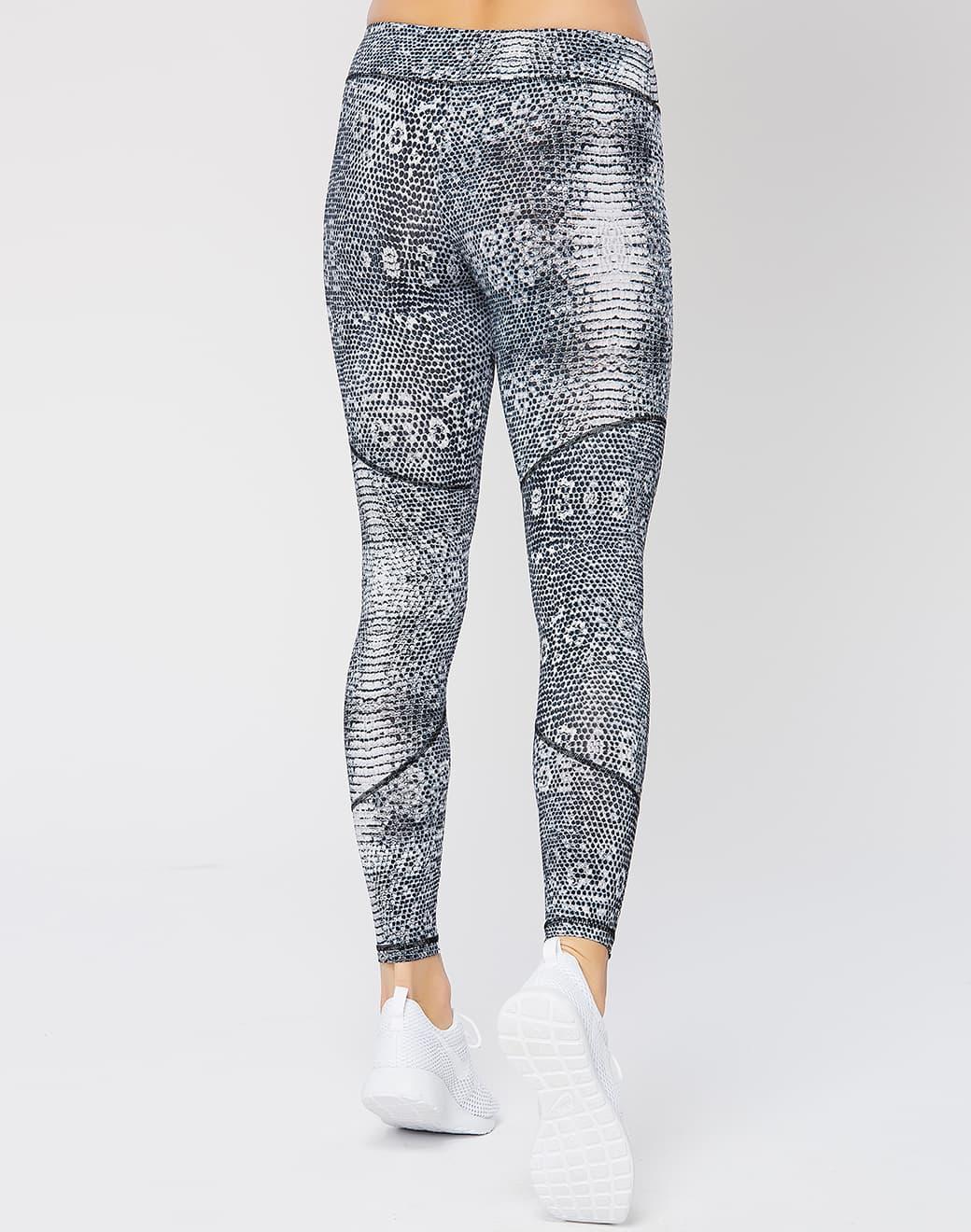 Varley Sofia Compression Silver Croc Spor Tayt