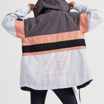 P.E Nation Speed Cut Jacket in Charcoal Spor Ceket