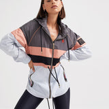 P.E Nation Speed Cut Jacket in Charcoal Spor Ceket