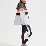 P.E Nation Speed Cut Jacket in Charcoal Spor Ceket