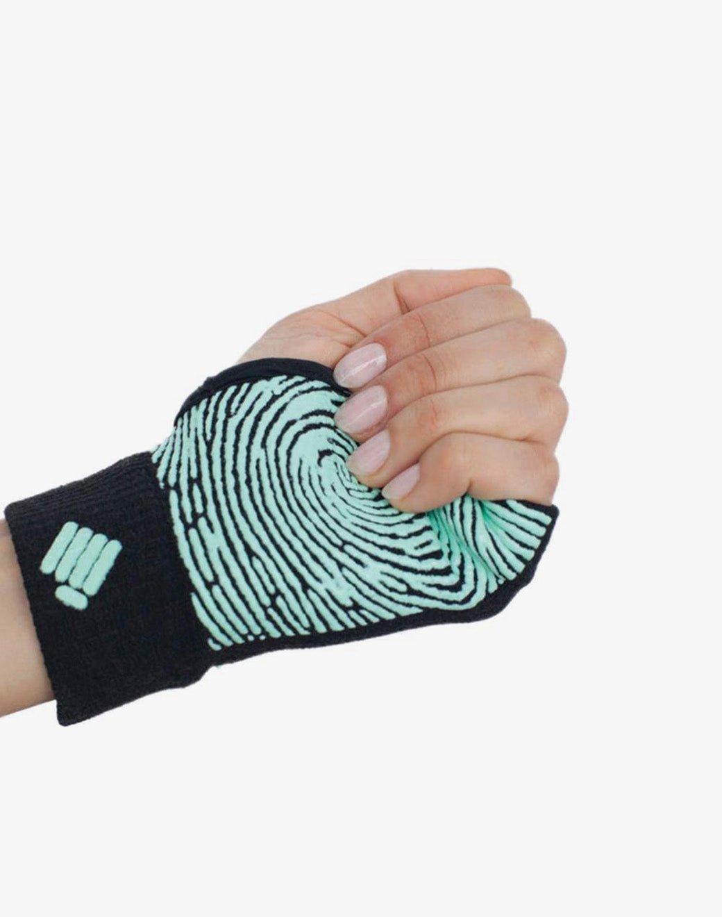 Props Athletics Staple Black/Aqua Unisex Fitness Eldiveni