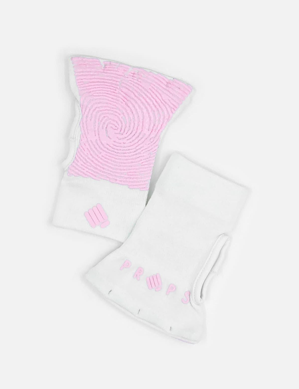 Props Athletics Staple White/Pink Unisex Fitness Eldiveni