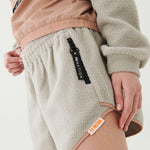 P.E Nation Static Short in Silver Spor Şort