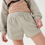 P.E Nation Static Short in Silver Spor Şort