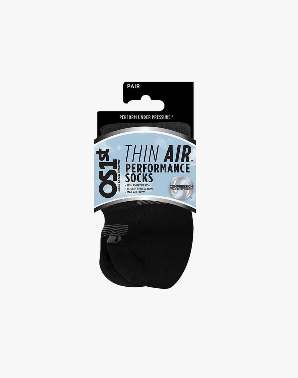 OS1st TA4 Thin Air Performans Çorap - Siyah