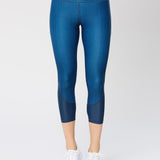 Vie Active Taryn Crop Navy Indigo Spor Tayt