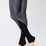 Vie Active Taryn Full Length Black Microgrid Spor Tayt