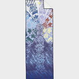 Manduka Yogitoes® Chakra Print Blue Yoga Mat Havlusu