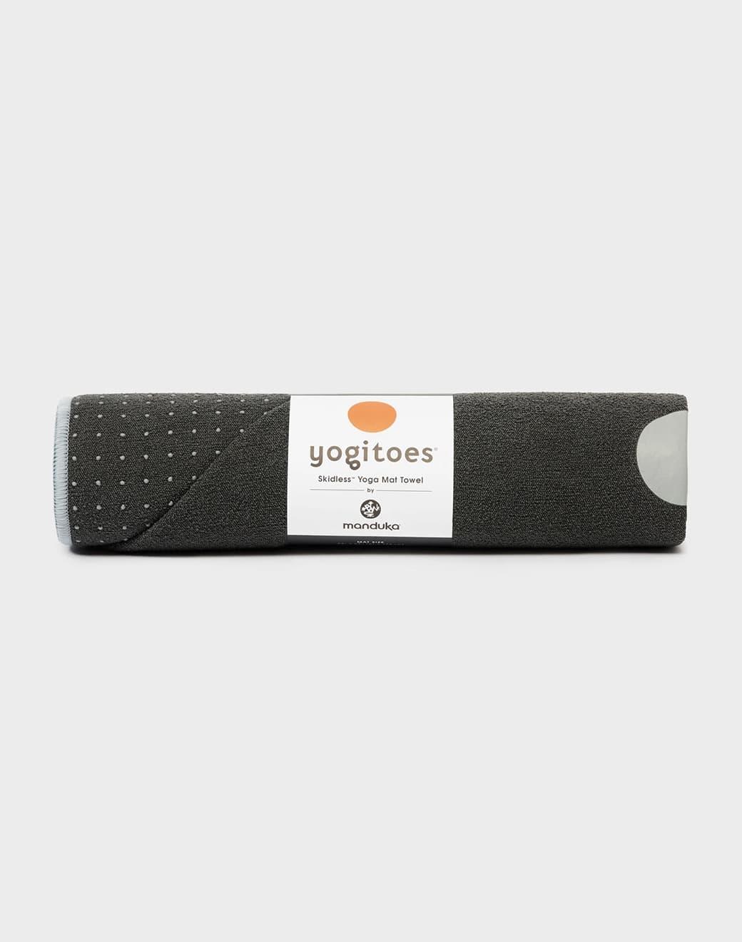 Manduka Yogitoes® Grey Yoga Mat Havlusu