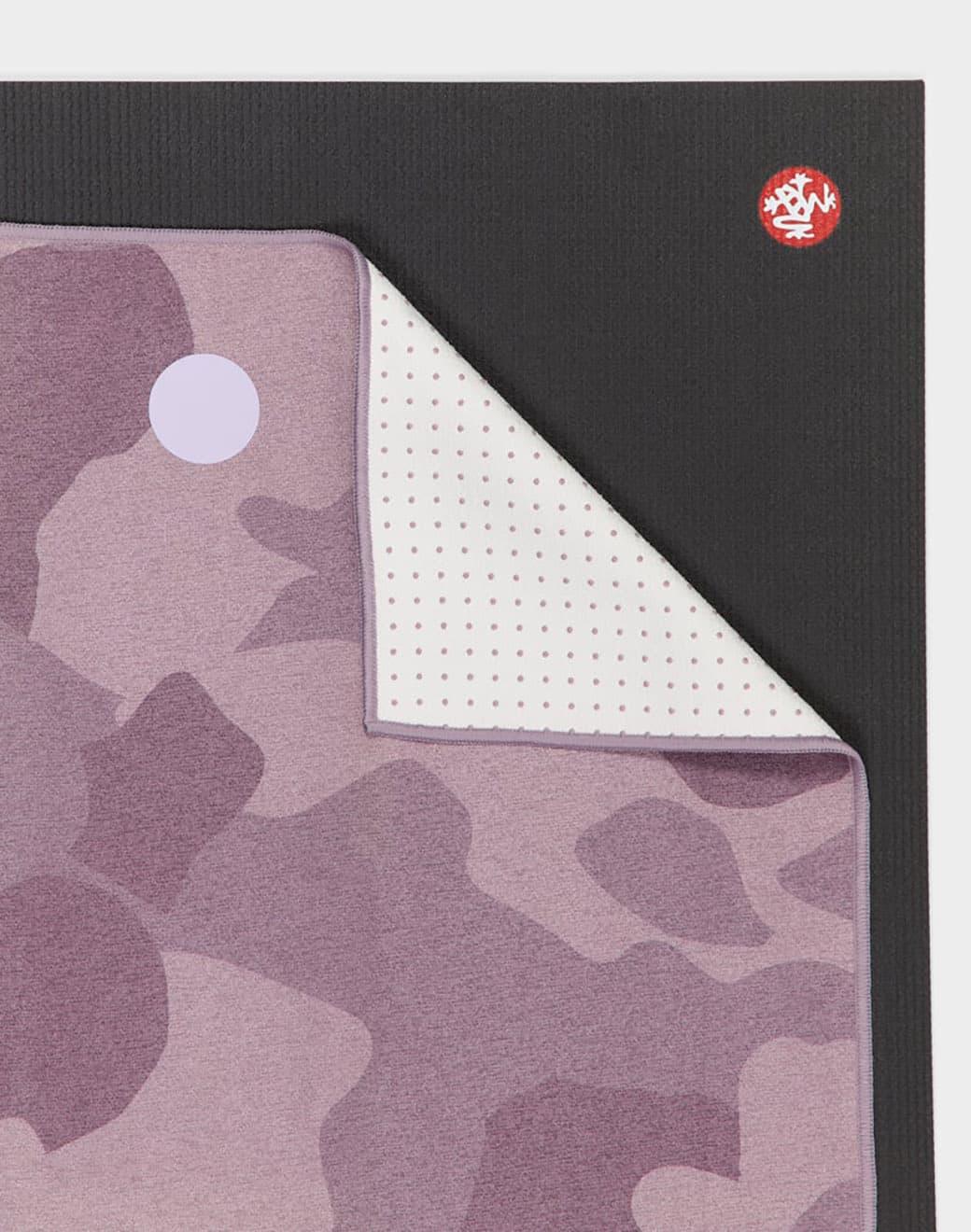 Manduka Yogitoes+ Repreve Camo Elderberry Yoga Mat Havlusu