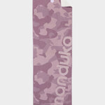 Manduka Yogitoes+ Repreve Camo Elderberry Yoga Mat Havlusu