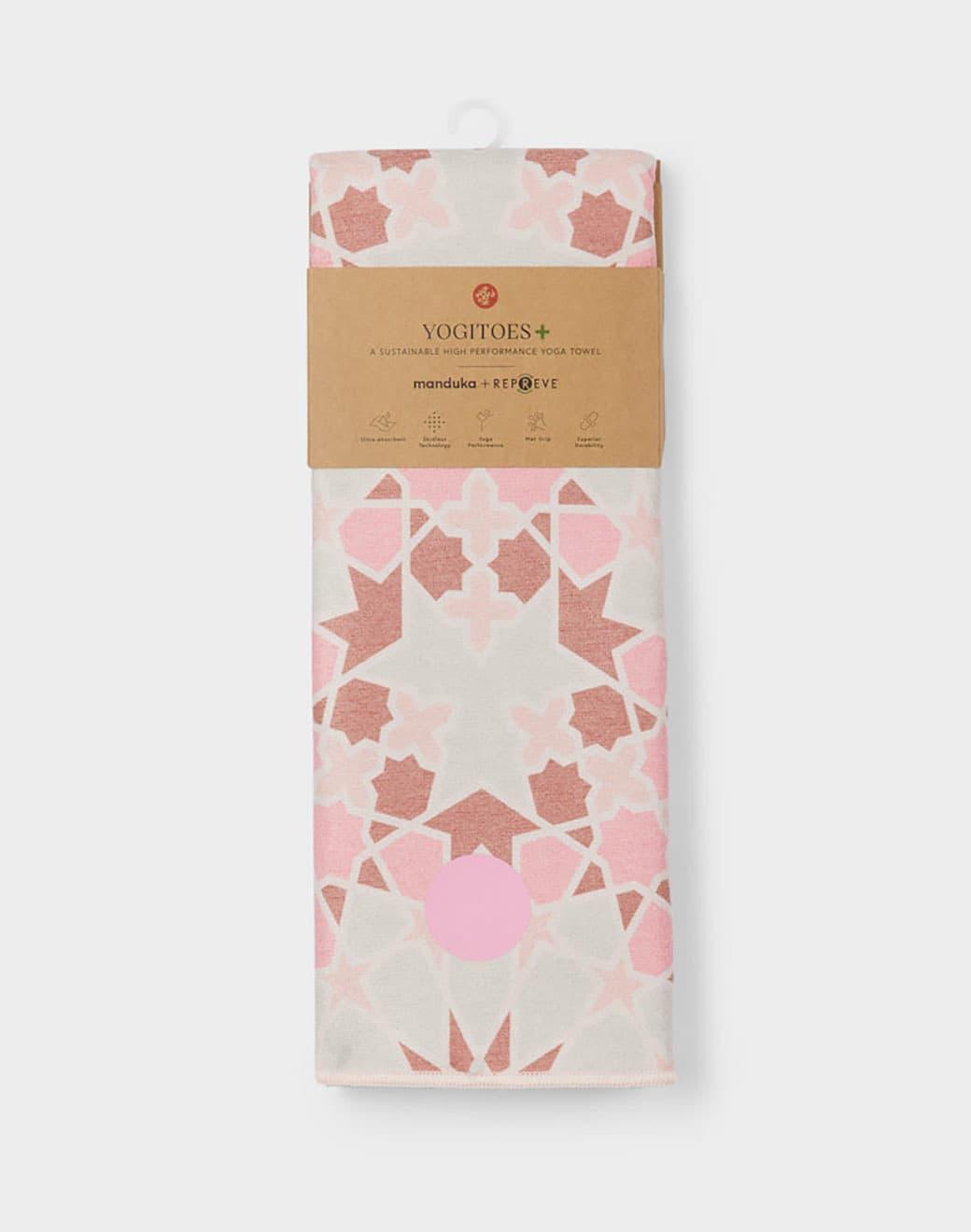 Manduka Yogitoes+ Repreve Rituals Morganite Yoga Mat Havlusu