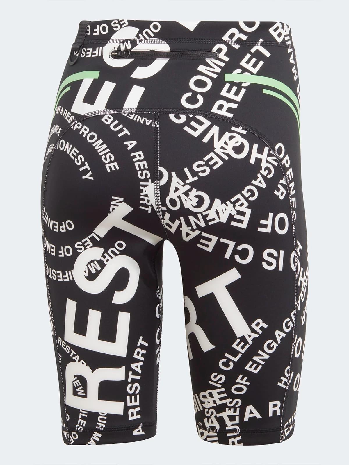 adidas by Stella McCartney aSMC Truecasuals Scuba Short Biker Tayt