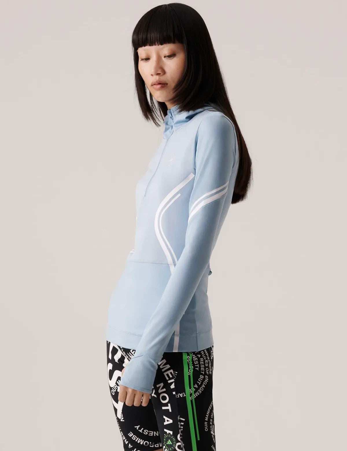adidas by Stella McCartney aSMC Truepace Long Sleeve Top Sweatshirt