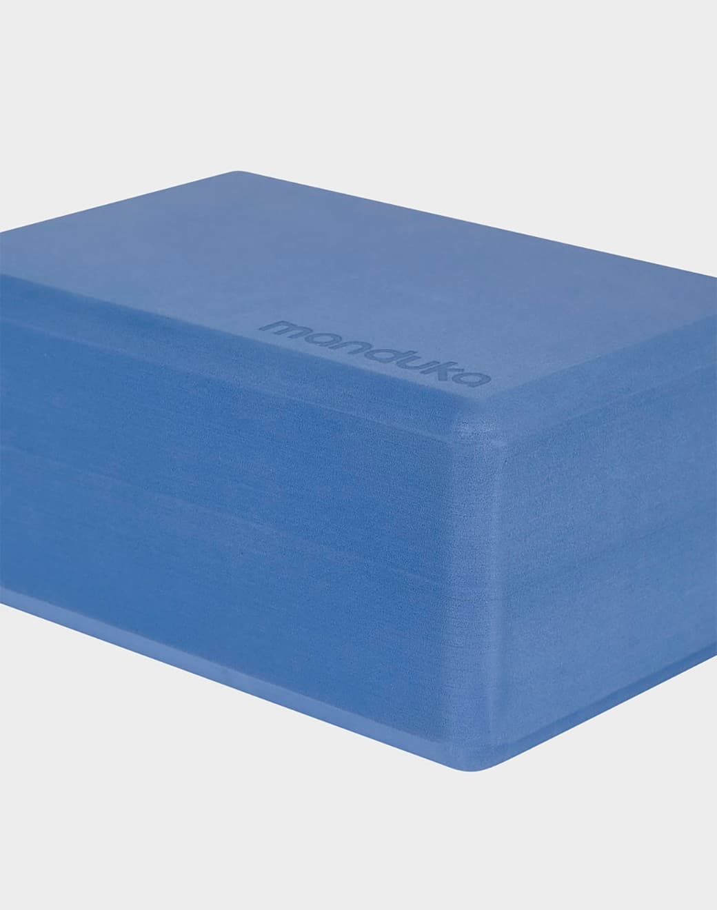 Manduka Recycled Foam Shade Blue Yoga Blok 451012440 2