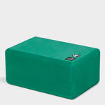Manduka Recycled Foam Wild Roses Green VG Yoga Blok  451012454 1
