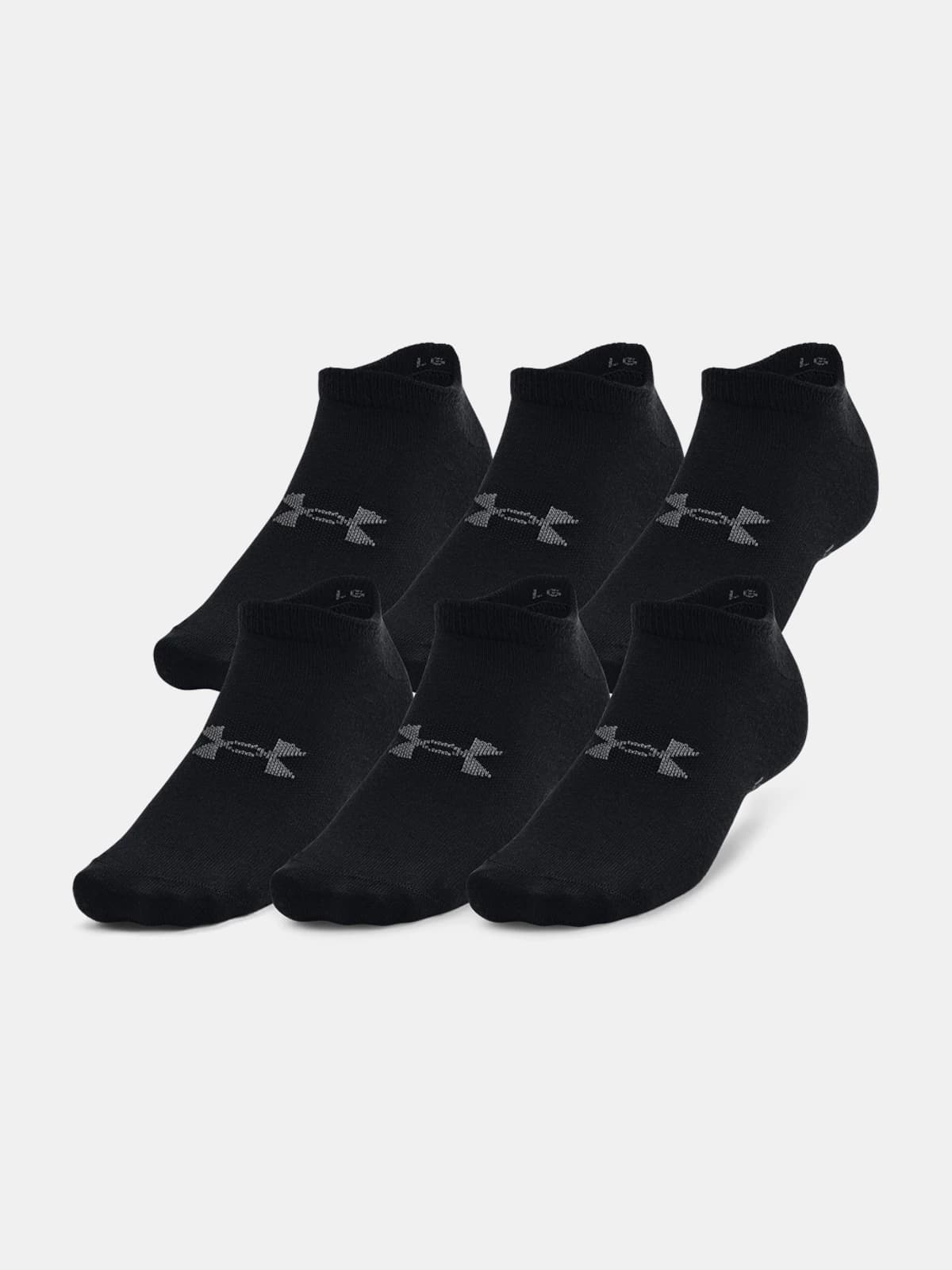 UA Essential No Show 6-Pack Spor Çorabı - Stilefit