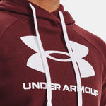 Under Armour Rival Fleece Logo Hoodie Sweatshirt 1356318-690  4